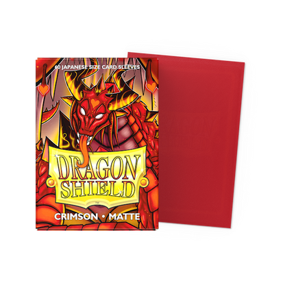 Dragon Shield Matte Sleeves (Japanese Size)